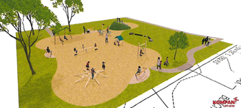 Play Area at Renova of Brunswick, Ohio, 44212